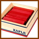 KAPLA, 40 pièces rouges